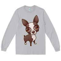 Moon Dust zippy the boston terrier Long Sleeve Tee - linhVisuals