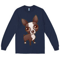 Zippy The Boston Terrier Long Sleeve Tee | Teevron