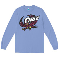 Colony Blue temple owls Long Sleeve Tee - linhVisuals