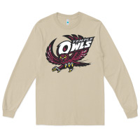 Mushroom temple owls Long Sleeve Tee - linhVisuals