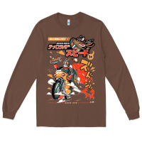 Chestnut ramen rider food, noodles Long Sleeve Tee - linhVisuals