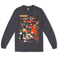 Smoke ramen rider food, noodles Long Sleeve Tee - linhVisuals