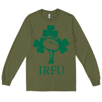 Army Green irish rugby football union Long Sleeve Tee - linhVisuals