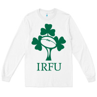 White irish rugby football union Long Sleeve Tee - linhVisuals