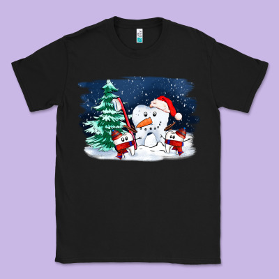 Teeth Snow Party Costom Ado Classic Tee Designed By Oliviacreatesart
