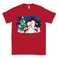 Red teeth snow party costom ado Classic Tee - OliviaCreatesArt
