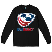 Black rugby Long Sleeve Tee - linhVisuals