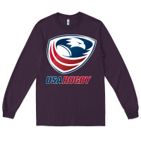 Plum rugby Long Sleeve Tee - linhVisuals