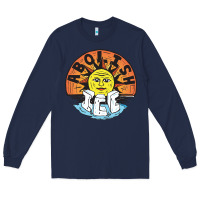 Navy Ice Abolish Long Sleeve Tee - linhVisuals