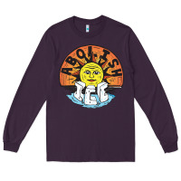 Plum Ice Abolish Long Sleeve Tee - linhVisuals