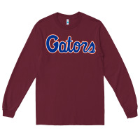 Burgundy florida sport Long Sleeve Tee - linhVisuals