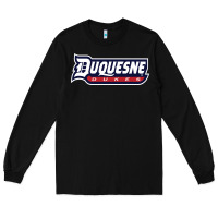 Black duquesne sports Long Sleeve Tee - linhVisuals