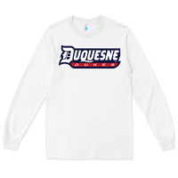 White duquesne sports Long Sleeve Tee - linhVisuals
