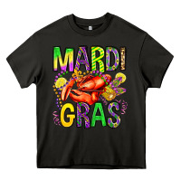 Asphalt mardi gras crawfish olivia Heavy Core Tee - OliviaCreatesArt