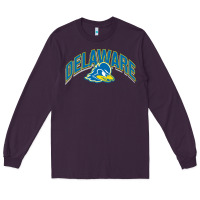Plum delaware sportss Long Sleeve Tee - linhVisuals