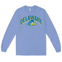 Colony Blue delaware sportss Long Sleeve Tee - linhVisuals