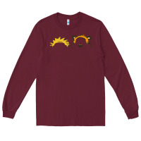 Burgundy hobbes Long Sleeve Tee - linhVisuals