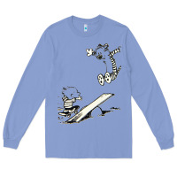 Colony Blue hobbes Long Sleeve Tee - linhVisuals