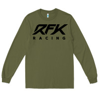Army Green rfk racing Long Sleeve Tee - linhVisuals