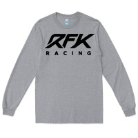 Heather Grey rfk racing Long Sleeve Tee - linhVisuals