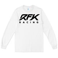 White rfk racing Long Sleeve Tee - linhVisuals