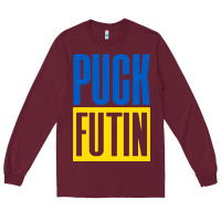 Burgundy puck futin meme Long Sleeve Tee - linhVisuals