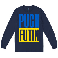 Navy puck futin meme Long Sleeve Tee - linhVisuals