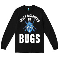 Black entomology t  shirt entomology entomologist t  shirtby Long Sleeve Tee - linhVisuals