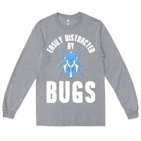 Heather Grey entomology t  shirt entomology entomologist t  shirtby Long Sleeve Tee - linhVisuals