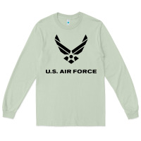 Matcha us air force usaf distressed Long Sleeve Tee - linhVisuals