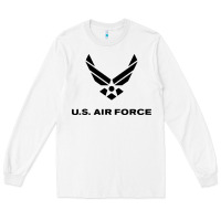 Us Air Force Usaf Distressed Long Sleeve Tee | Teevron