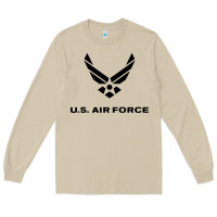 Mushroom us air force usaf distressed Long Sleeve Tee - linhVisuals