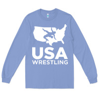 Colony Blue usa fight Long Sleeve Tee - linhVisuals
