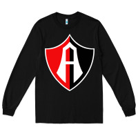 Black Atlas Football Long Sleeve Tee - linhVisuals