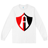 White Atlas Football Long Sleeve Tee - linhVisuals