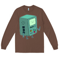 Chestnut Bmo Adventure Time Long Sleeve Tee - linhVisuals