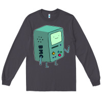 Smoke Bmo Adventure Time Long Sleeve Tee - linhVisuals