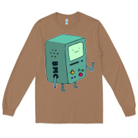Toasted Coconut Bmo Adventure Time Long Sleeve Tee - linhVisuals