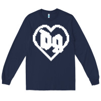 Navy Drain Gang Long Sleeve Tee - linhVisuals