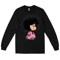 Black MAFALDA Long Sleeve Tee - linhVisuals