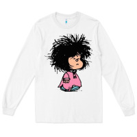 White MAFALDA Long Sleeve Tee - linhVisuals