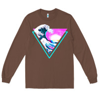 Chestnut vaporwave aesthetic Long Sleeve Tee - linhVisuals