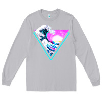 Moon Dust vaporwave aesthetic Long Sleeve Tee - linhVisuals