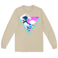 Mushroom vaporwave aesthetic Long Sleeve Tee - linhVisuals