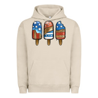 Pigment French Oak patriotic leopard popsicles Urban Hoodie - Jasminsmagicworld