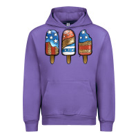 Tulip patriotic leopard popsicles Urban Hoodie - Jasminsmagicworld