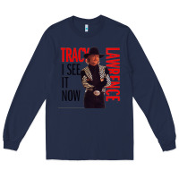 Navy tracy lawrence Long Sleeve Tee - linhVisuals