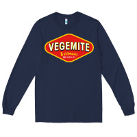 Navy vegemite Long Sleeve Tee - linhVisuals