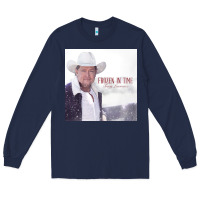Navy tracy lawrence   frozen in time   a Long Sleeve Tee - linhVisuals