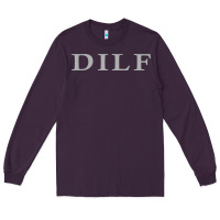 Plum dilf Long Sleeve Tee - linhVisuals